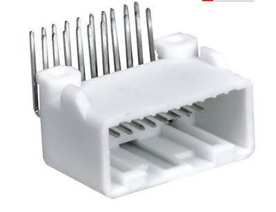 汽车连接器20位20针针座 白色护套胶壳接插件详解与市场概况